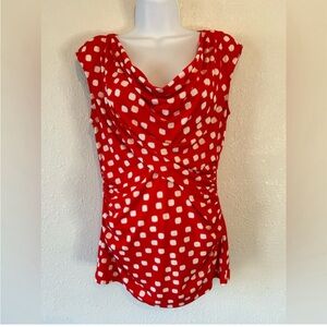 Vince Camuto Twee Wrap Style Blouse